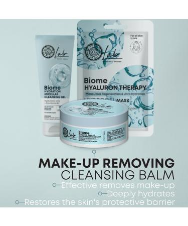 Natura Siberica Lab Biome Hydration Make-Up Removing Face Cleansing Balm 100 ml - Buy Online on GoSupps.com