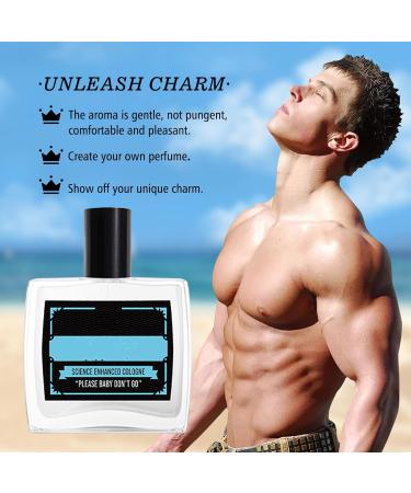 Science Enhanced Cologne for Men Please Baby Don't Go Pheromone Fragrance 3.4 fl oz - Buy Online on GoSupps.com