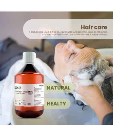 hd-line 500ml Propylene Glycol E1520 Perfect for DIY Pharmaceutical Grade 99.7% Food Grade PG Raw Material Pure Vegan Ph.Eur/USP - Buy Online on GoSupps.com