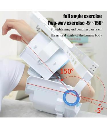 Elbow Brace Arm Exerciser -5 150 Full-Angle Exercise and Adjustable Speed Electric Elbow Joint Rehabilitation Device Manual/Automatic Two Modes Suitable for Hemiplegia Apoplexy Traumatic - Buy Online on GoSupps.com