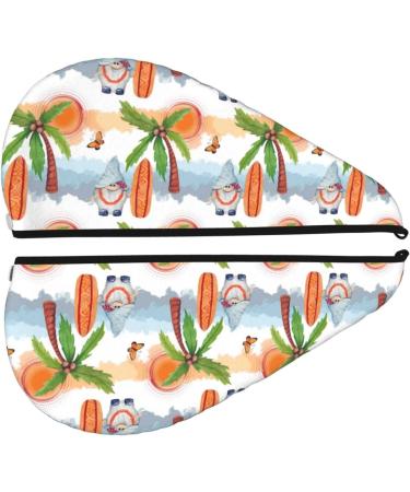 Super Absorbent Gnome & Surfing Microfiber Hair Towel Wrap - Quick Dry Coral Velvet for Long Curly & Thick Hair - Buy Online on GoSupps.com