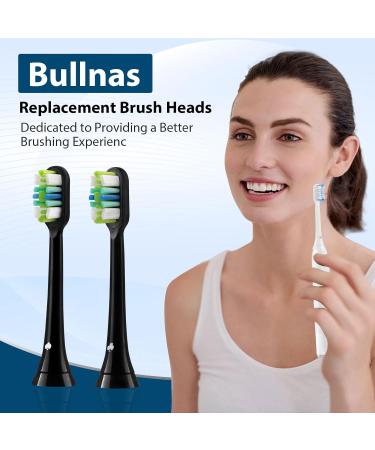 Replacement Brush Heads for AquaSonic Black Vibe Pro & Duo Series - Quality Electric Toothbrush Accessories - Buy Online on GoSupps.com