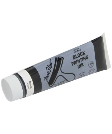 Sax True Flow Water Soluble Block Printing Ink - 5 Ounce Tube - Black