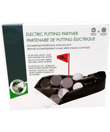 Golf Gifts & Gallery Electric Putting Partner - Black | Improve Your Putting Skills - Buy Online on GoSupps.com