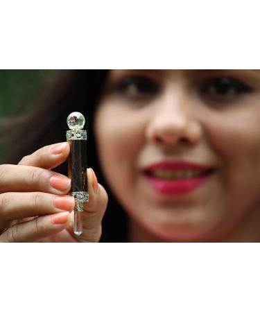 Jet International Tiger Eye Mini Chakra Stick - 3-3.5 Inch Healing Wand for Spiritual Therapy - A++ Quality Crystal from India - Buy Online on GoSupps.com