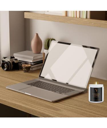 Caramel Coffee Scented Candle - 7oz Natural Soy Wax Aromatherapy Jar - Eco-Friendly & Long-Lasting Home Fragrance - Buy Online on GoSupps.com