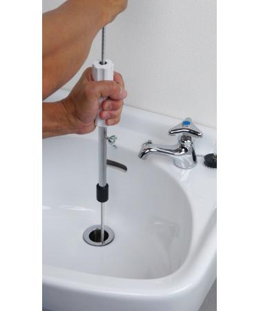 Kakudai 6055 Pipe Cleaner with Brush - 16.4 ft (5 m) Drain Cleaning Tool for Effective Maintenance - Buy Online on GoSupps.com