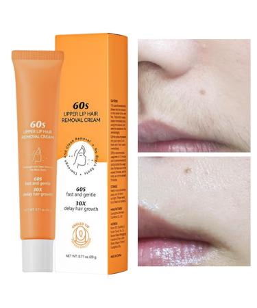 Hair Removal Cream Upper Lip Hair Cream Legs & Body Sensitive Skin 20g Painless And Effective Facial Hair Removal Cream