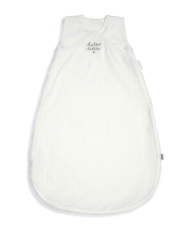 Mamas & Papas Welcome To The World Dreampod 0-6 Months 1.0 Tog Soft Textured Jersey Zip Bottom - White