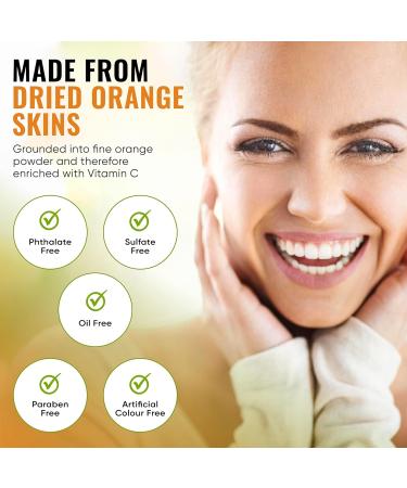 Davis Finest Orange Peel Powder 100g Organic Pure & Natural Face Mask Skin Care Facials Oil Control Brightening Cleansing Exfoliating - Buy Online on GoSupps.com