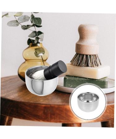 Minkissy Bartbrush Seat Razor | Reusable Metal Shaving Bowl & Razor Tool for Men | International Shipping - Buy Online on GoSupps.com
