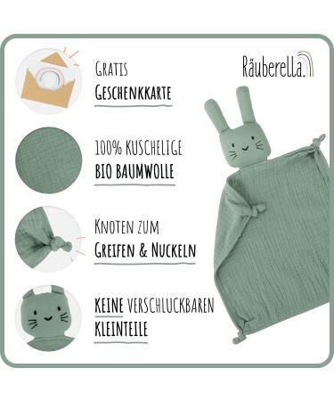 R uberella Baby Gift Set for Boys & Girls - Includes Gift Card Comforter Teething Ring & Mint Bib - Perfect Newborn Present - Buy Online on GoSupps.com