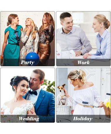 4 PCS Black Hair Fork Clip Combs Set - Vintage U-Shaped Messy Updo Bun Hair Pins for Women and Girls - Buy Online on GoSupps.com