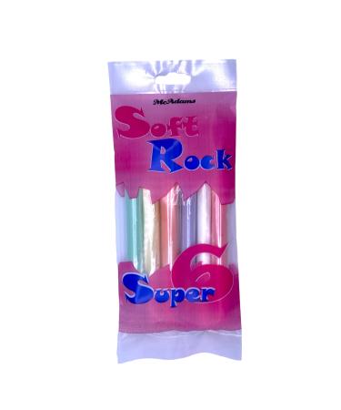 10 X Soft Rock Bags Original Edinburgh Rock Retro Sweets Gift Bag Sweet Shop - Classic Sweets Traditional Taste.
