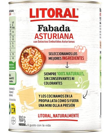 Lot of 6X Fabada Litoral 435gr - Buy Online on GoSupps.com