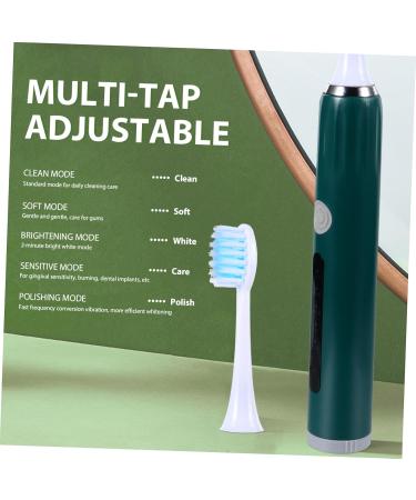 Plafope Electric Toothbrush Set - Portable Children's Toothbrush for Home Care - Green 1 Pack - Buy Online on GoSupps.com