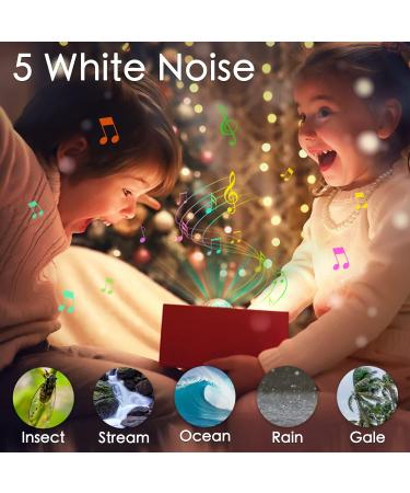 iBell LED Star Projector Night Light | 3-in-1 Aurora Galaxy Light with White Noise, Timer & Remote Control - Perfect for Bedroom, Kids, Adults, Gifts, Parties | Sensory Lights for Room Decor - Buy Online on GoSupps.com