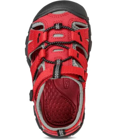 KEEN Unisex Kid's Seacamp 2 CNX Sandal - Racing Red Gargoyle | Size 5 UK Child - Buy Online on GoSupps.com