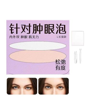 Eyelid Tape for Hooded Eyes Invisible - Long-lasting Eye Lid Lifters Invisible Waterproof Double Sided Tape - Professional Comfortable Eye Lid Contour Stickers for Natural Makeup