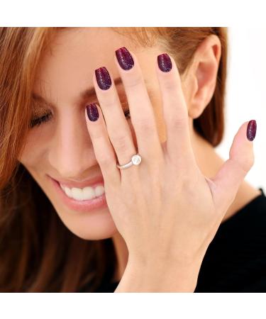 Gel Nail Stickers 20 Stickers Gel Nail Wraps Soft Self Upgrade Full-Cured Gel Nail Strips Adhesive Gel Nail Stickers Salon Lasting for 15 Days Gel Nail Strips No Need UV/LED Lamp (Red Gradient) - Buy Online on GoSupps.com