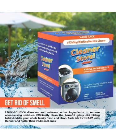 Instantly Fresh Washing Machine Cleaner Tablets - Deep Cleaning for Front Load & Top Load Washers (20 Count) - Buy Online on GoSupps.com