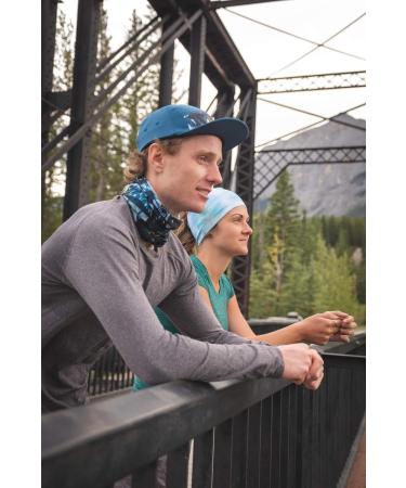 Ultrapower Buff 5 Panels Running Cap - Foldable Breathable Light UV Protection | Solid Black L/XL | Ideal for Jogging & Sports - Buy Online on GoSupps.com