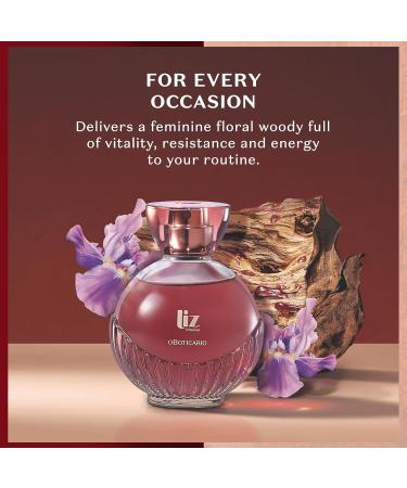O BOTICARIO Liz Intense Eau de Toilette Fragrance for Women Amber Woody Intense Perfume 3.4 Ounce - Buy Online on GoSupps.com