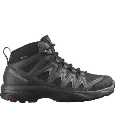 Buy SALOMON X Braze Mid Gore-Tex Women's Outdoor Shoes - Sporty Hiking Footwear in Black Magnet Hazelnut - EU Size 39 1/3 - International Shipping Available - Buy Online on GoSupps.com