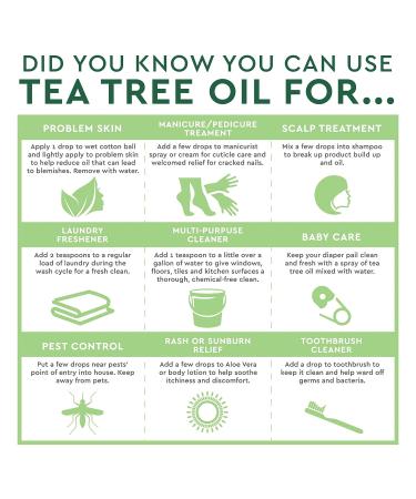 Desert Essence Organic Tea Tree Oil 0.5 fl oz - Antiseptic, Deep Cleansing, Therapeutic Grade Skincare for All Skin Types - Acne Treatment, Paraben-Free - Buy Online on GoSupps.com