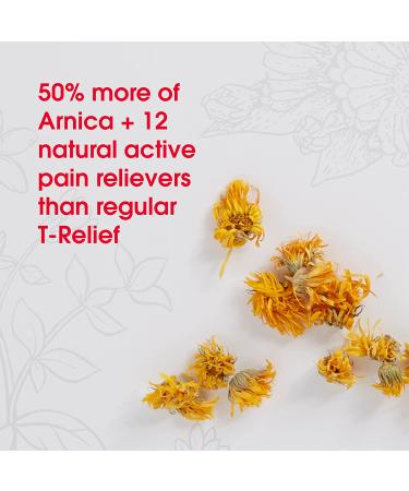 MediNatura T-Relief Extra Strength Pain Relief Gel - 3 oz with Arnica & 12 Plant-Based Pain Relievers - Buy Online on GoSupps.com
