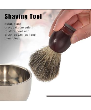 Beifenl Men Shaving Set - Professional Bowl Stand & Brush for Precision Mustache Grooming | International Shipping Available - Buy Online on GoSupps.com