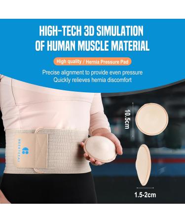Buy Umbilical Hernia Belt for Men & Women - Effective Fracture Bandage for Navel Incisional and Ventral Hernias | Comfortable & Adjustable Belly Support - Buy Online on GoSupps.com