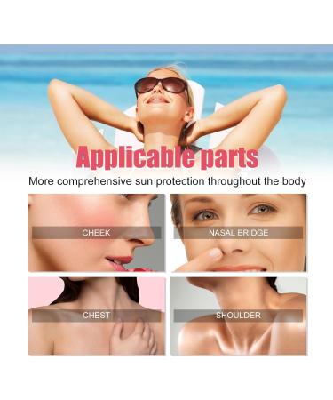 Face Sunscreen SPF 50 Suncream Factor 50 Face SPF Sunscreen Face Powerful Face Sun Cream with Rose Arbutin Tremella Niacinamide Non-Greasy Lightweight Anti-Dark Spots Waterproof Long-Lasting - Buy Online on GoSupps.com