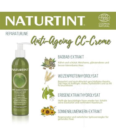 Natureint CC Cream Hair Mask - No Rinse 96% Natural 3 Pack (200ml) for Dry & Damaged Hair Repair & Moisture - Buy Online on GoSupps.com