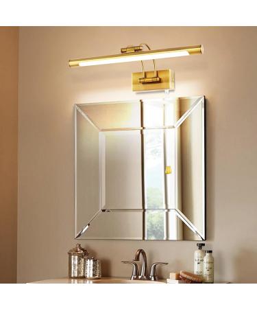 Mantolite LED Picture Lamp 8W 40cm Brass - Swiveling Head 3000K Interior Lighting Ideal for Art Display - Buy Online on GoSupps.com