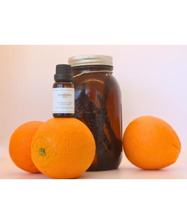 Practicality Orange You Happy | Essential Oils Diffuser |Aromas of Vanilla & Sweet Orange | 8.0 Fl Oz | 1 Pc