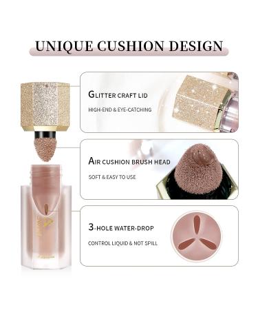 PASNOWFU Liquid Contour Soft Cream Makeup for Face Shaping - Medium Shade - Buy Online on GoSupps.com