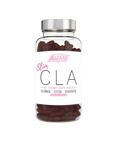 Sim CLA - 60 x 1000mg Maximum Strength CLA Capsules - CLA Tablets To Help Boost Metabolism Blast Stubborn Body Fat & Support Overall Health - Made in the UK - Includes FREE Fat Buster Workout Program