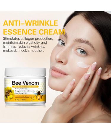 Bee Face Cream Honey Moisturizer 100% Oil Plant Extracts Vitamin E Plant Based Carefully Formulated Anti Wrinkle Honey Cream For Women And Men Bee Repair Hydrating Moisturizing Cream (1) - Buy Online on GoSupps.com