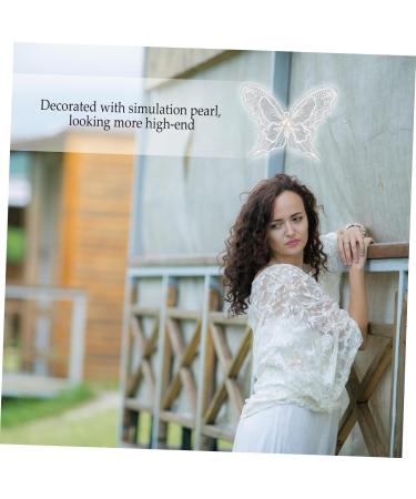 Lurrose Pbr Hat 10pcs Banner Costume Stickers Bag Decor Craft Diy Iron-on Patch Three-dimensional Fabric Stickers White Stickers - Buy Online on GoSupps.com