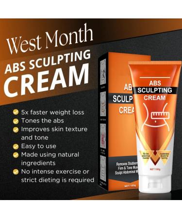 3pcs Abdominal Muscle Firming Cream Cellulite Removal Fat Burner for Abs Muscle Shaping Pre Workout Boost Improve Skin Texture Convenient to Use Men Fitness Essential - Buy Online on GoSupps.com