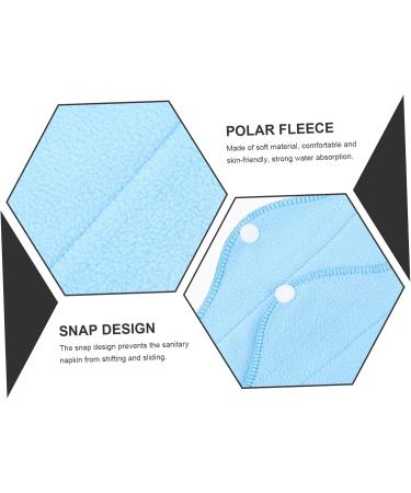 Mobestech Women's 6-Ply Menstrual Pads | Absorbent PolarFleece Fabric | Eco-Friendly Tie Design for Comfort & Protection - Buy Online on GoSupps.com