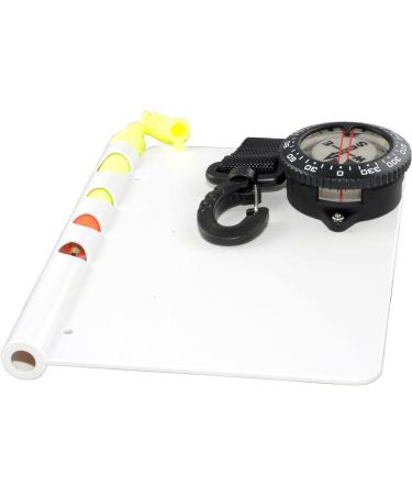 Storm Underwater Scuba Divers Writing Slate with Compass - Essential Tool for Underwater Navigation - Buy Online on GoSupps.com