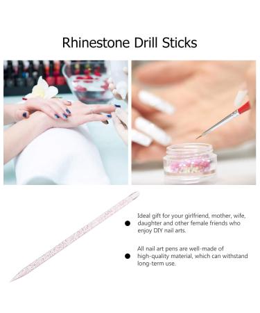 Lurrose 100-St Nail Art Tool - Crystal Manicure Pencil & Strass Pen for Nail Polish | International Shipping - Buy Online on GoSupps.com
