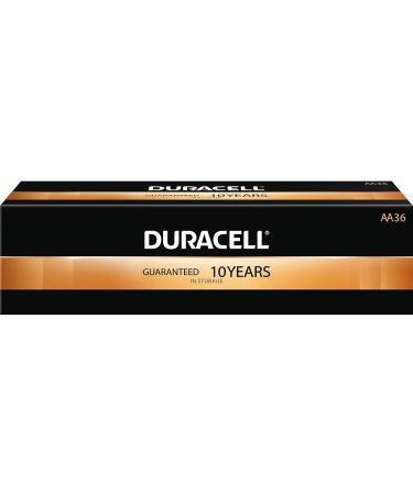 Duracell MN15P36 AA Alkaline Batteries - 36 Count Standard Battery Pack for Reliable Power - Fast International Shipping - Buy Online on GoSupps.com