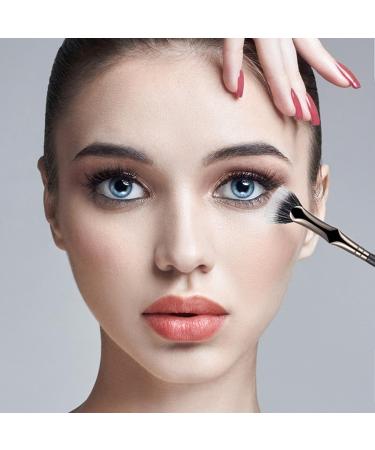 Angled Lash Brush Lash Wand Brush Tool Professional Angled Lash Brushes Mascara Fan Brush To Enhance Lower Lashes And Natural Lifted Effects - Buy Online on GoSupps.com