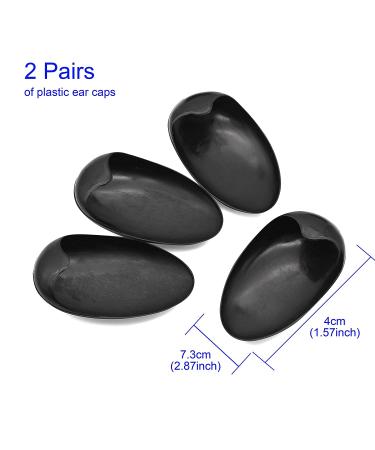 20 Piece Hair Dye Coloring Kit with Bowl, Brush, Ear Cover, Gloves - DIY Salon Hair Tools Set (Black) - Buy Online on GoSupps.com