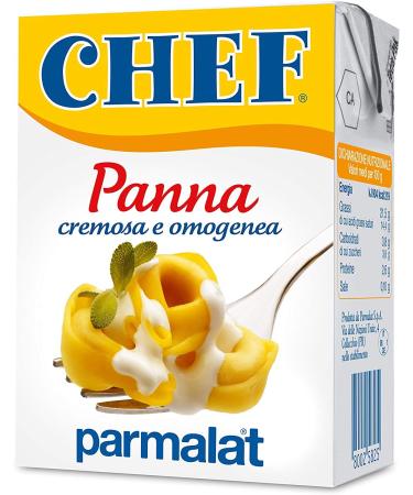 Parmalat x Panna chef cream per cucinare cr me de cuisson pour cuisinier 200 ml