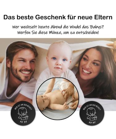 Perfect Gift for Newborns | Unique Decision Coin | Ideal for Expectant Mothers | Baptism Gifts for Boys & Girls - Buy Online on GoSupps.com