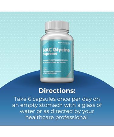 MYOXCIENCE NAC Supreme Capsules | 1.6 G N-Acetyl-L-Cysteine per Serving | 40 Servings - Buy Online on GoSupps.com